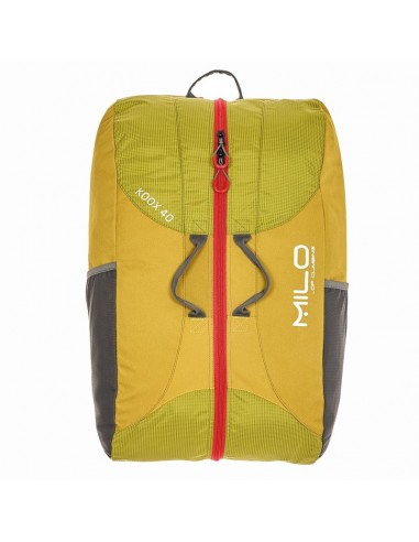 koox 40 l (lime/red) - bolsa-mochila portamaterial para cuerda - milo