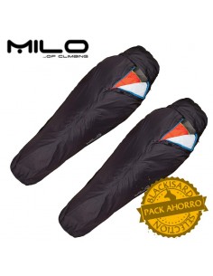 pack 2 bivi bag - funda de vivac con membrana aquatex - milo