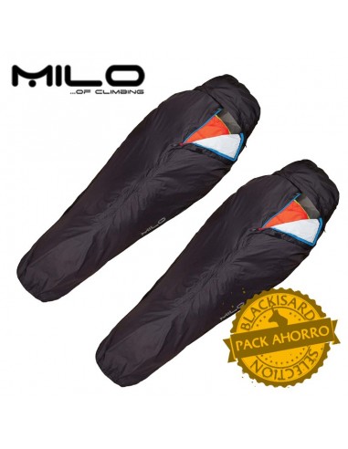 pack 2 bivi bag - funda de vivac con membrana aquatex - milo