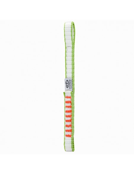 extender dyneema 17 cm (blanco-verde-naranja) - cinta express dyneema - climbing technology