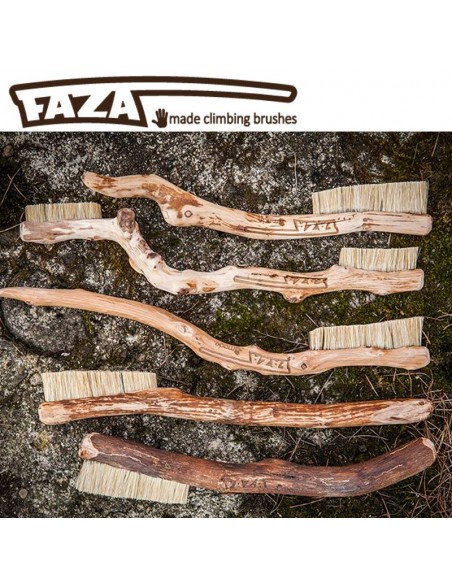 faza dreamtime - cepillo de madera rústico (especial boulder) - faza brushes