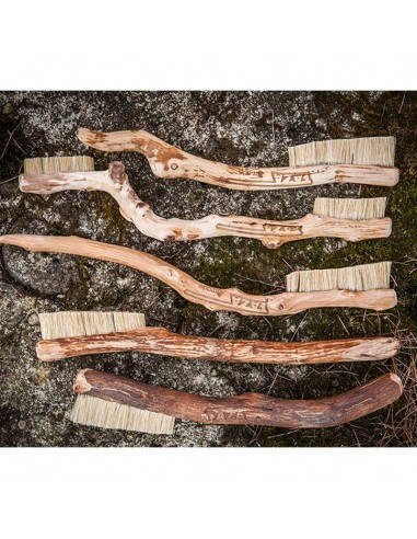 faza dreamtime - cepillo de madera rústico (especial boulder) - faza brushes