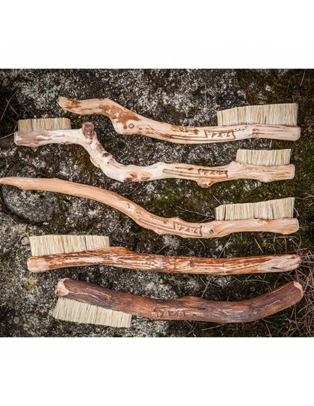 faza dreamtime - cepillo de madera rústico (especial boulder) - faza brushes