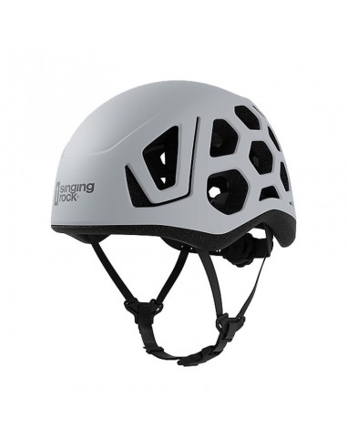 pack casco hex (white) + disipador ferratum - singing rock / fixe