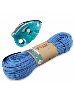 Pack ahorro de cuerda 60 m más grigri de Petzl. 2