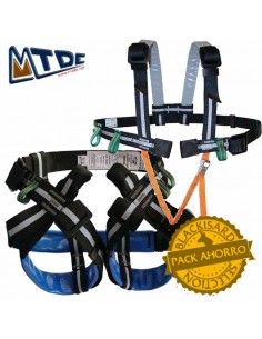 pack arneses espeleo mtde: garma + picos