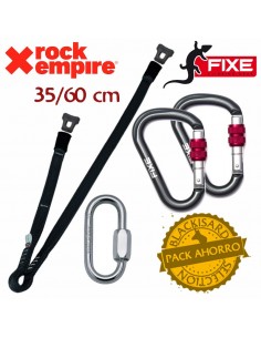 pack cabo doble anclaje rosca - fixe / rock empire
