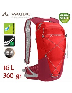 uphill 16 lw (mars red) - mochila ligera 16l - vaude