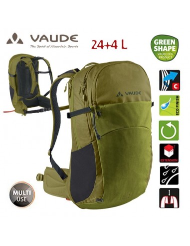 wizard 24+4 (mars red) - mochila de trekking - vaude