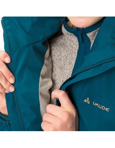 escape light jacket women (blue sapphire) - chaqueta impermeable 2 capas - vaude