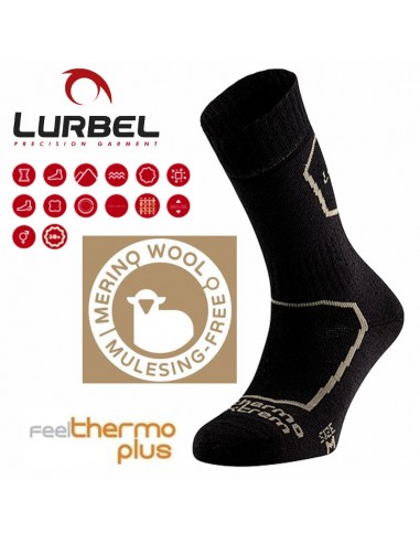 malvina - calcetines térmicos con lana merino - lurbel
