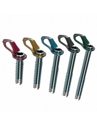 aero lite 22 cm (green) - tornillo de hielo ultraligero con manivela - blue ice
