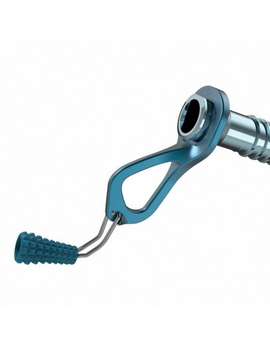 pack 3 aero lite 16 cm - tornillos de hielo - blue ice