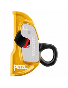rescucender - bloqueador para descenso por cuerda - petzl 2