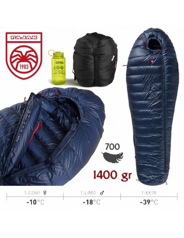 core 950 regular (navy) - saco de dormir de pluma - pajak