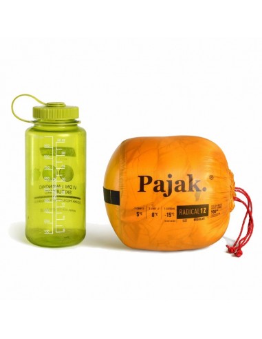 radical 1z regular ultralight (gold) - saco de dormir de pluma - pajak