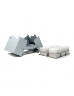 pocket stove large - hornillo plegable de pastillas - esbit 2