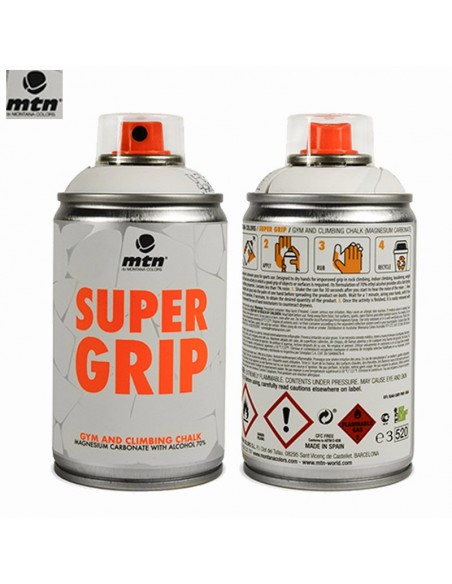 super grip - magnesio en spray - mtn