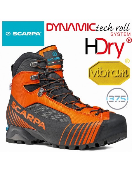 ribelle lite hd (tonic-black) - bota alpinismo - scarpa
