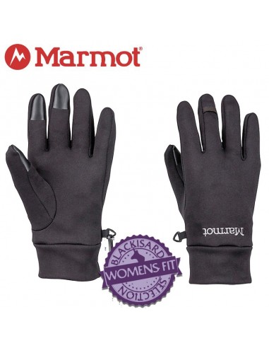 wm's power stretch connect glove - guantes térmicos con touch screen - marmot