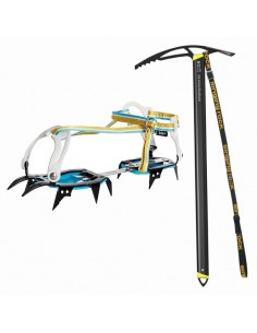 pack fakir + merlin - crampones y piolet - singing rock 2