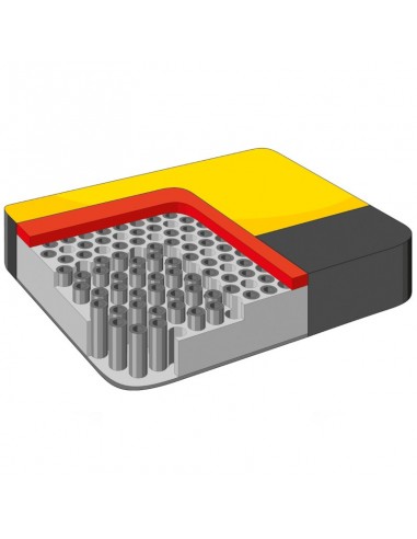 paddy dominator - crash pad 132 x 100 x 14,5 cm - ocun