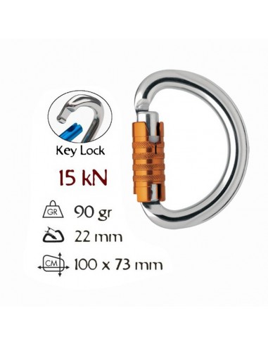 pack arnés speleo de rock empire + omni triactlock de petzl