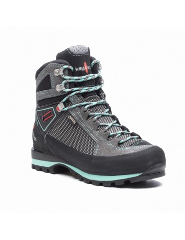 cross mountain w gtx (grey green) - botas de alpinismo - kayland