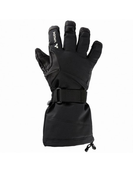 back bowl gloves ii (black) - guantes impermeables con primaloft - vaude