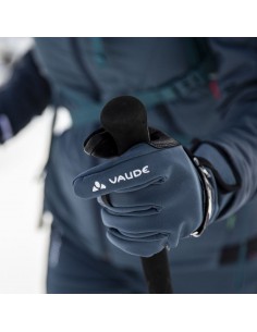 lagalp softshell gloves ii - guantes impermeables con primaloft - vaude 2