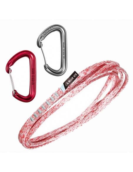 cinta extensible mission-hawk 120 cm - blue ice / ocun