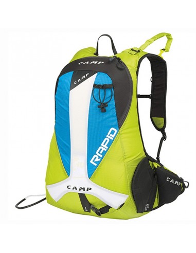 rapid - mochila esquí de travesía 20L (black/green) - camp
