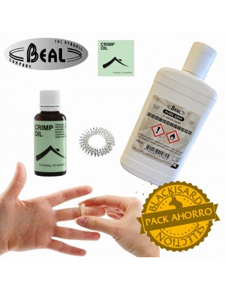 Pack Pure Grip de Beal + Anillo + Crimp Oil