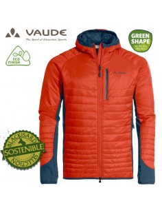 me sesvenna jacket iii (glowing red) - vaude