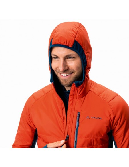 me sesvenna jacket iii (glowing red) - vaude