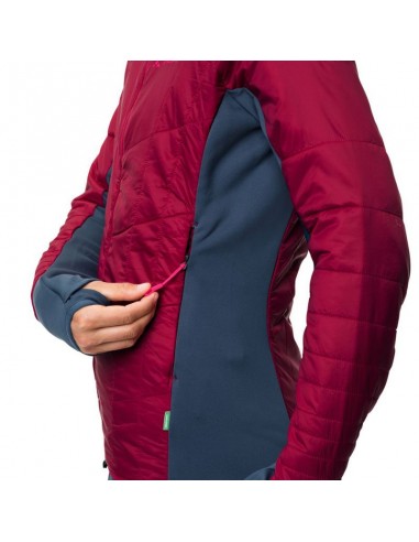wo sesvenna jacket iii (crimson red) - vaude