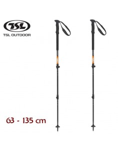 hiking carbon 3 cross - bastones telescópicos - tsl