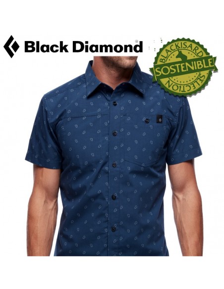 solution shirt (blue biner) - black diamond