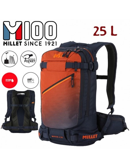 mystic 25 (rust/saphir) - mochila ski - millet
