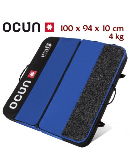 joker fts (dark-blue) - crash pad compact ligero - ocun