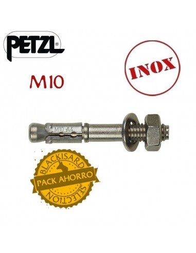 Pack de 10 bolt stainless de Petzl de 10mm