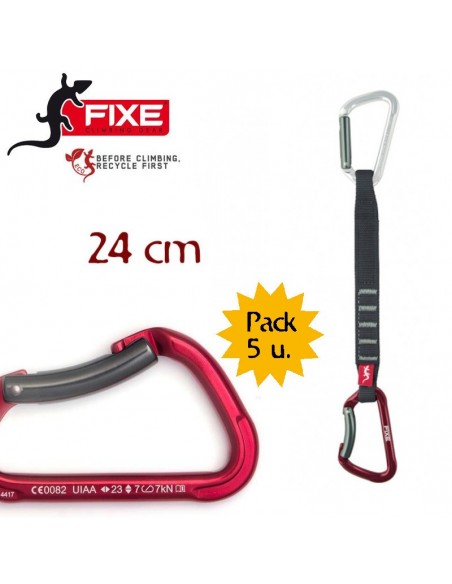 Pack 5 cintas Montgrony Express Wide 24cm de Fixe