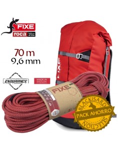 Pack cuerda Siurana 70m con mochila Fita de Fixe