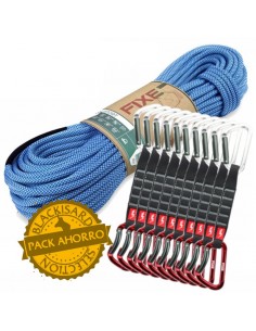 Pack cuerda Sport nature 70m con 10 cintas Montgrony Express wide de 18cm de fixe 2