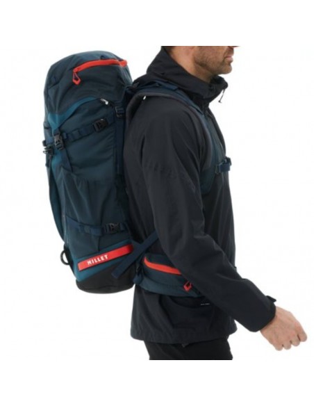 Mochila Millet peuterey integrale 35 +10 litros color saphir