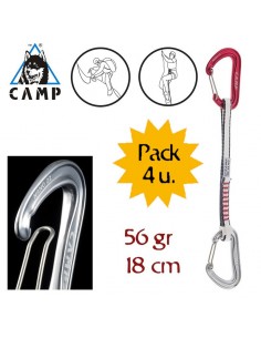 Pack 4 Nano 22 Express KS (18cm) - Cinta Exprés via larga - Camp