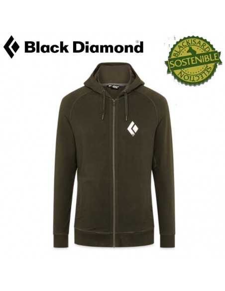 chalked up fz hoody - sudadera (black) - black diamond
