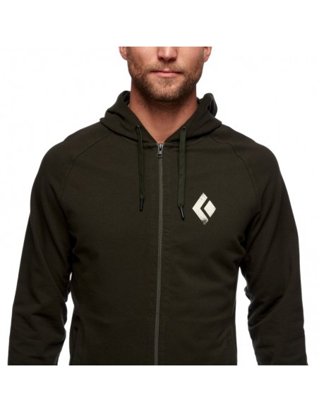 chalked up fz hoody - sudadera (black) - black diamond