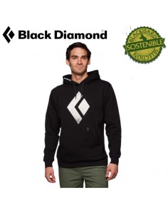 chalked up hoody - sudadera (black) - black diamond