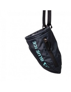 sender chalk bag (black) - magnesera ultraligera - blue ice 2
